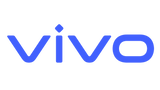 Blue ’vivo’ logo on a black background.