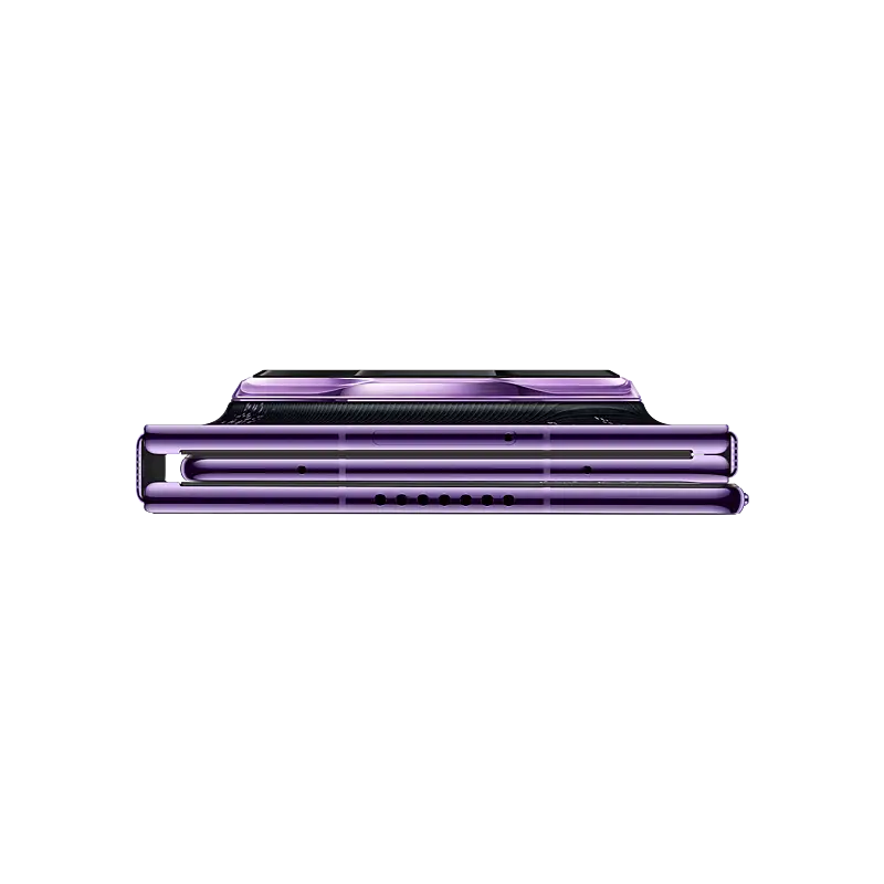 HUAWEI Mate XT 2 ULTIMATE DESIGN Brocade Purple folded upper edge
