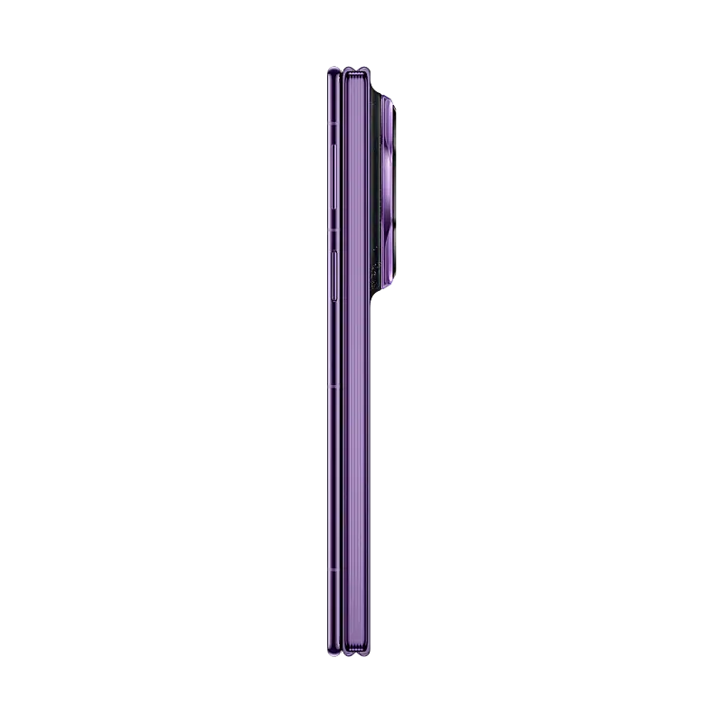 HUAWEI Mate XT 2 ULTIMATE DESIGN Brocade Purple folded right edge