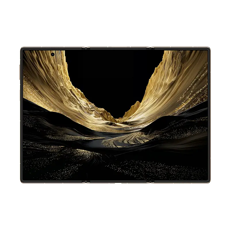 HUAWEI Mate XT 2 ULTIMATE DESIGN Bright White unfolded inner display front view