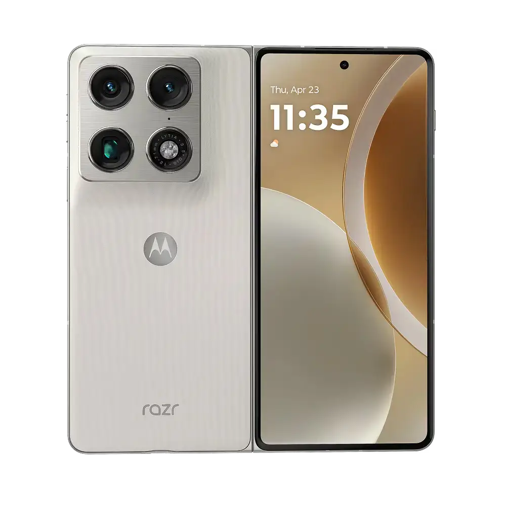 Motorola Razr Fold Dual SIM 12GB/256GB - Pantone Lily White (Global) - Smartphone