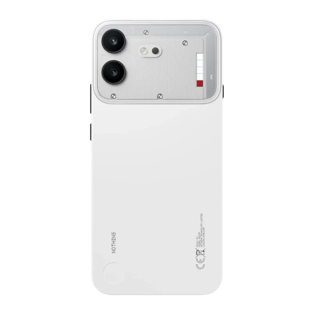 Nothing Phone (4b) White rear view