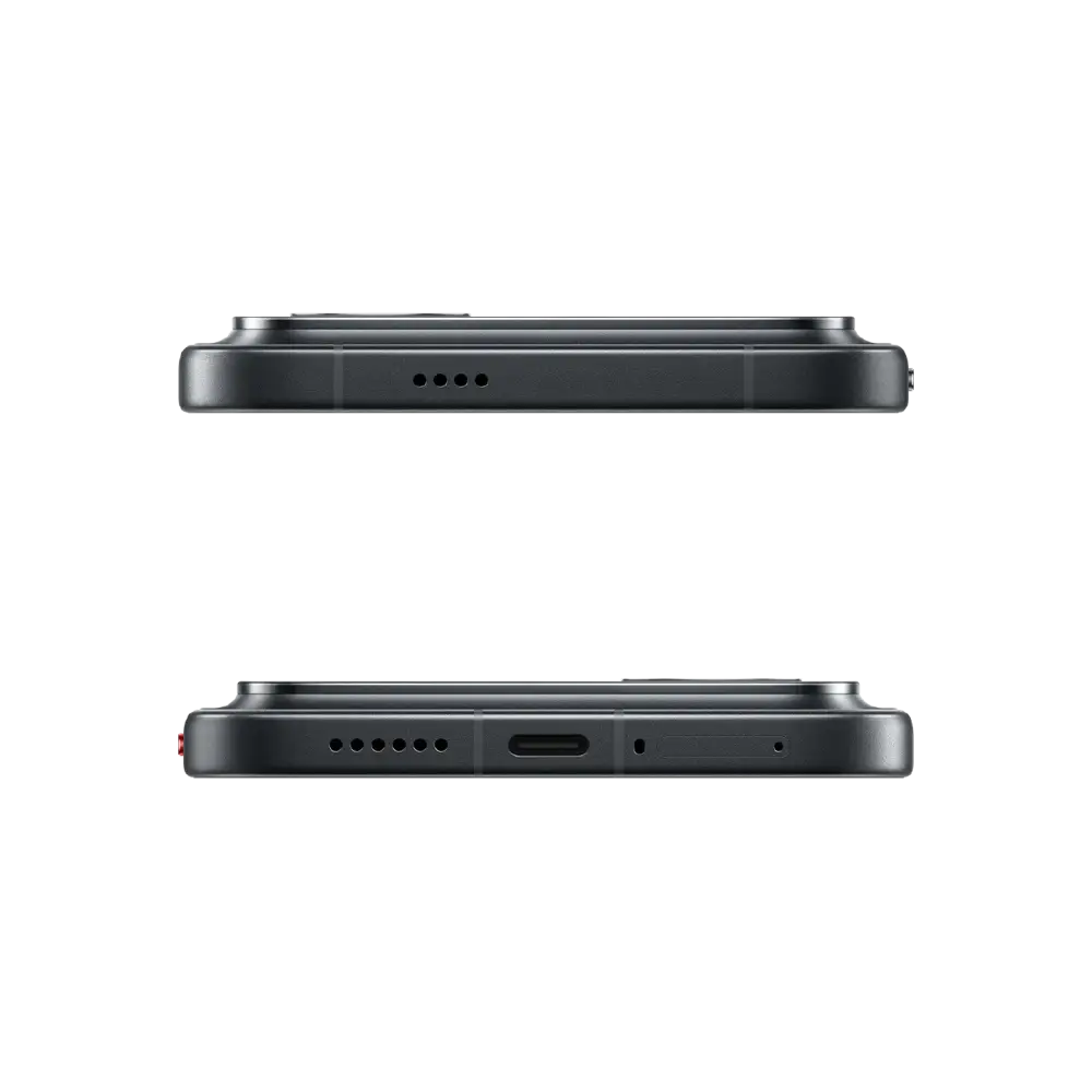 POCO F9 Ultra Black, top and bottom edges