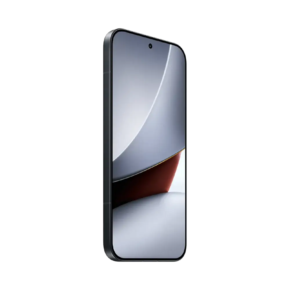 POCO F9 Ultra Black, opposite front three-quarter view