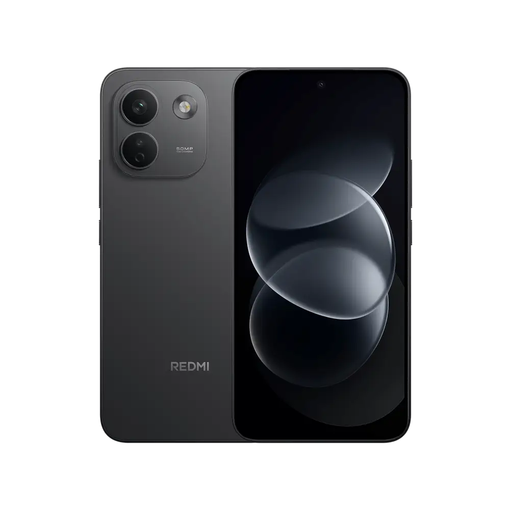 REDMI Note 17 Pro Max 5G in Black, front and rear views