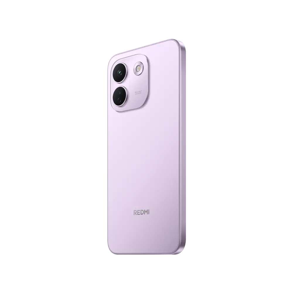 REDMI Note 17 Pro Max 5G in Purple, angled rear view