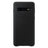 Samsung - Leather Cover Case Black for Samsung Galaxy S10 image 1