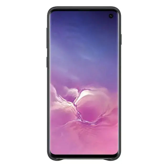 Samsung - Leather Cover Case Black for Samsung Galaxy S10 image 2