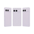 Sony Xperia 10 VIII XQ-GH74 (Global) Misty Lilac three-quarter rear views