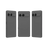 Sony Xperia 10 VIII XQ-GH74 (Global) Frosted Gray three-quarter rear views