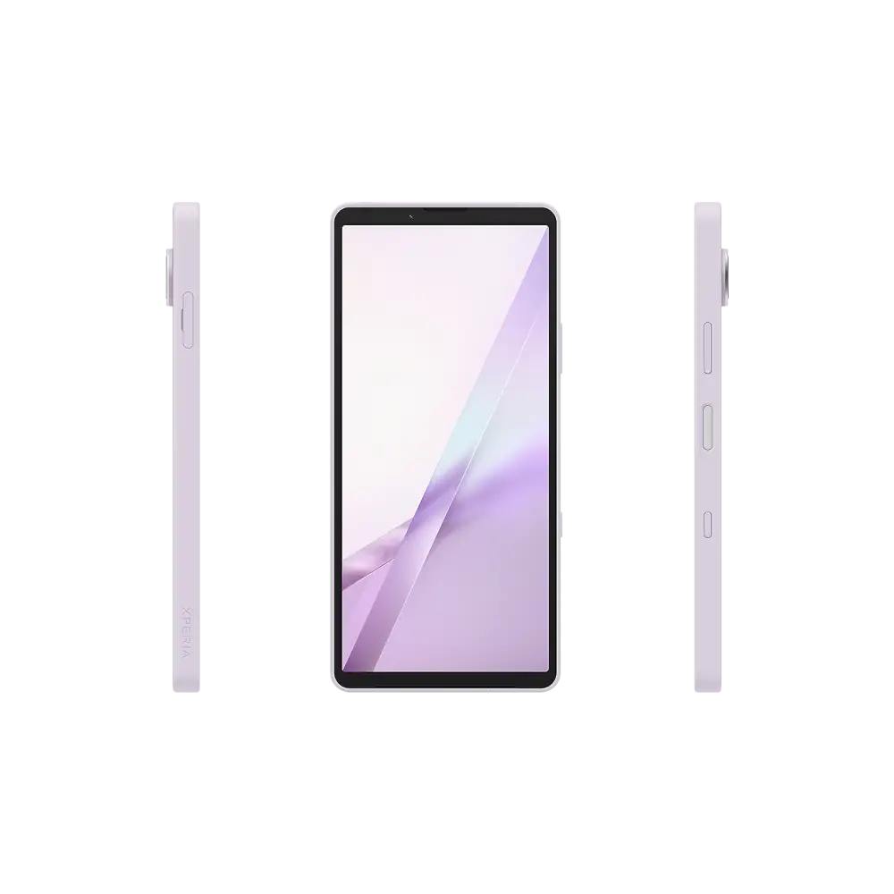 Sony Xperia 10 VIII XQ-GH74 (Global) Misty Lilac front and side views