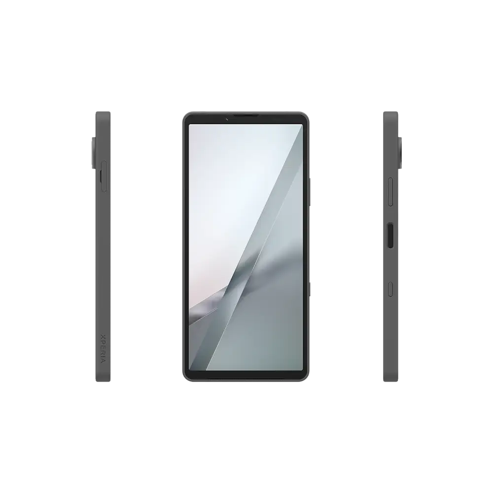 Sony Xperia 10 VIII XQ-GH74 (Global) Frosted Gray front and side views