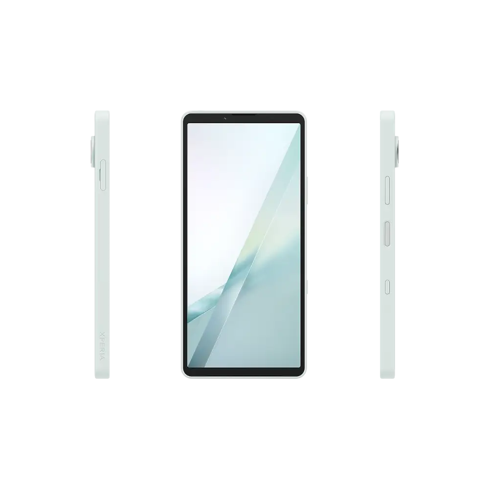 Sony Xperia 10 VIII XQ-GH74 (Global) Frozen White front and side views