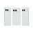 Sony Xperia 10 VIII XQ-GH74 (Global) Frozen White three-quarter rear views