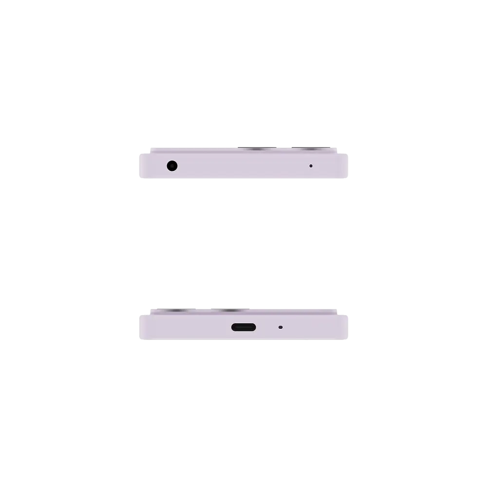 Sony Xperia 10 VIII XQ-GH74 (Global) Misty Lilac top and bottom views