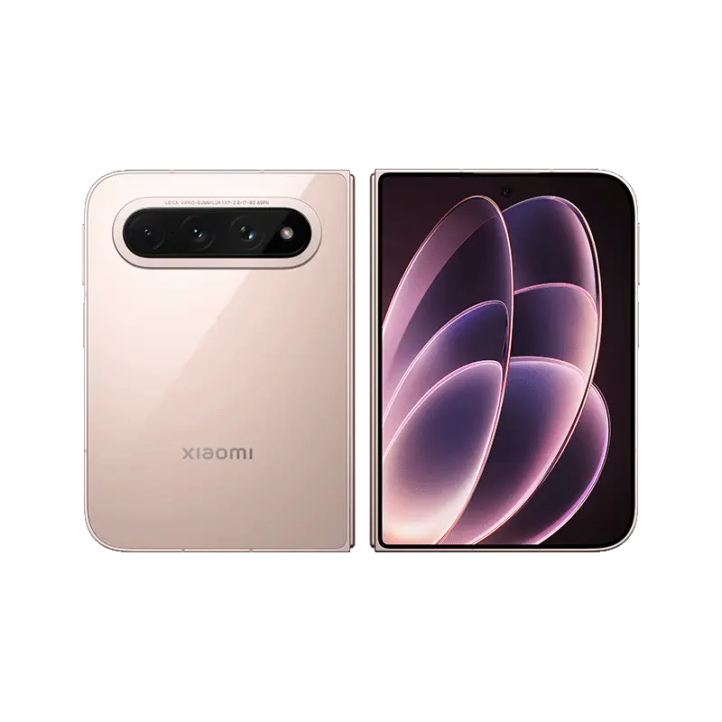 Xiaomi 18 Fold Ceramic Special Edition (Pink) front and back view