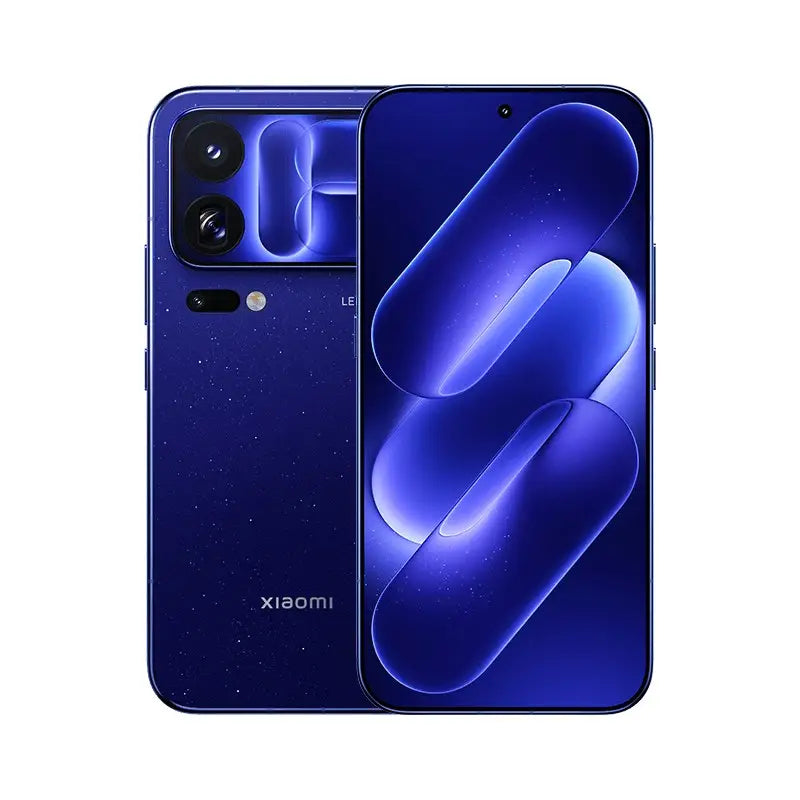 Xiaomi 18 Pro Max CN Version — Galaxy Blue front and rear