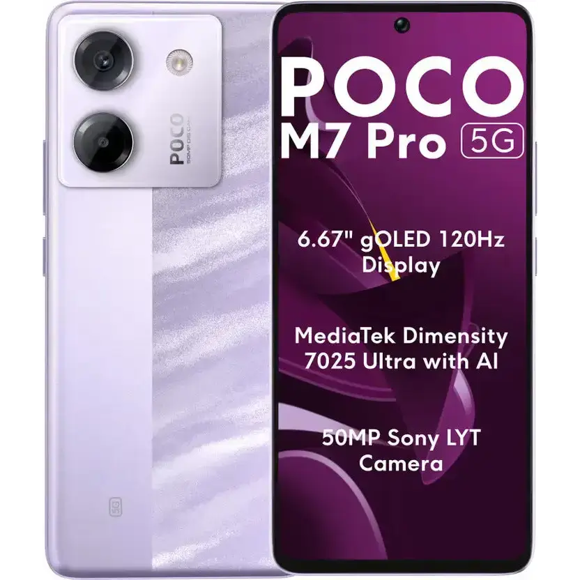Xiaomi POCO M7 Pro Dual SIM, 8GB/256GB - Purple (Global) image 0
